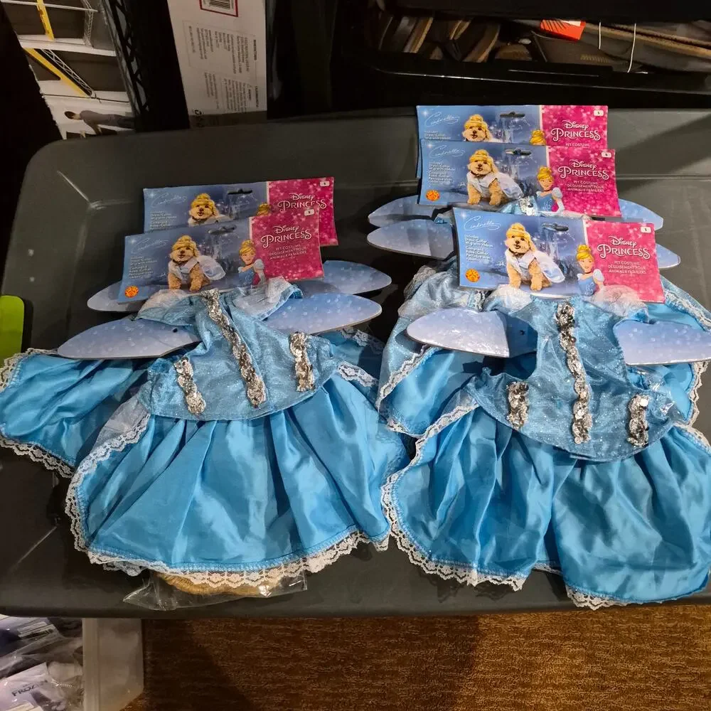 NEW Cinderella blue Disney Princess pet costume dog size Small